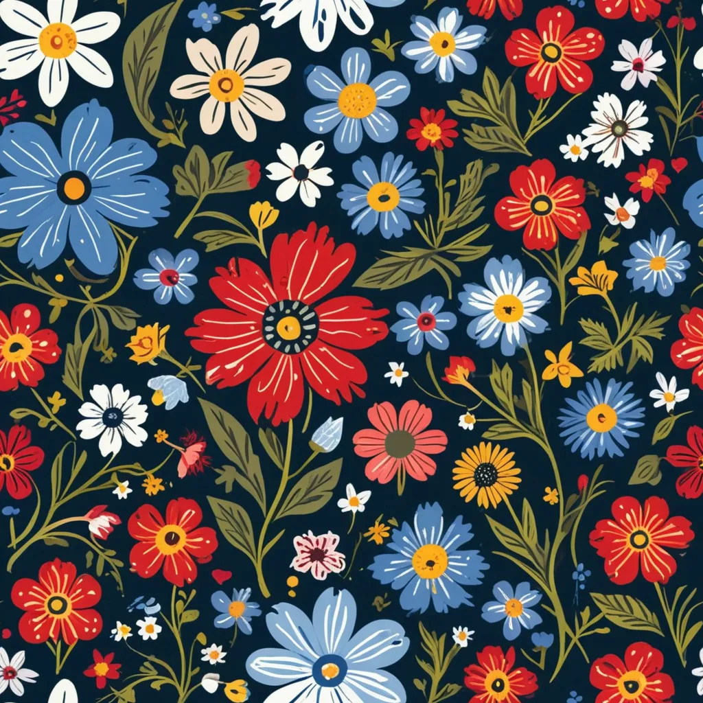 Folk Midnight Bloom