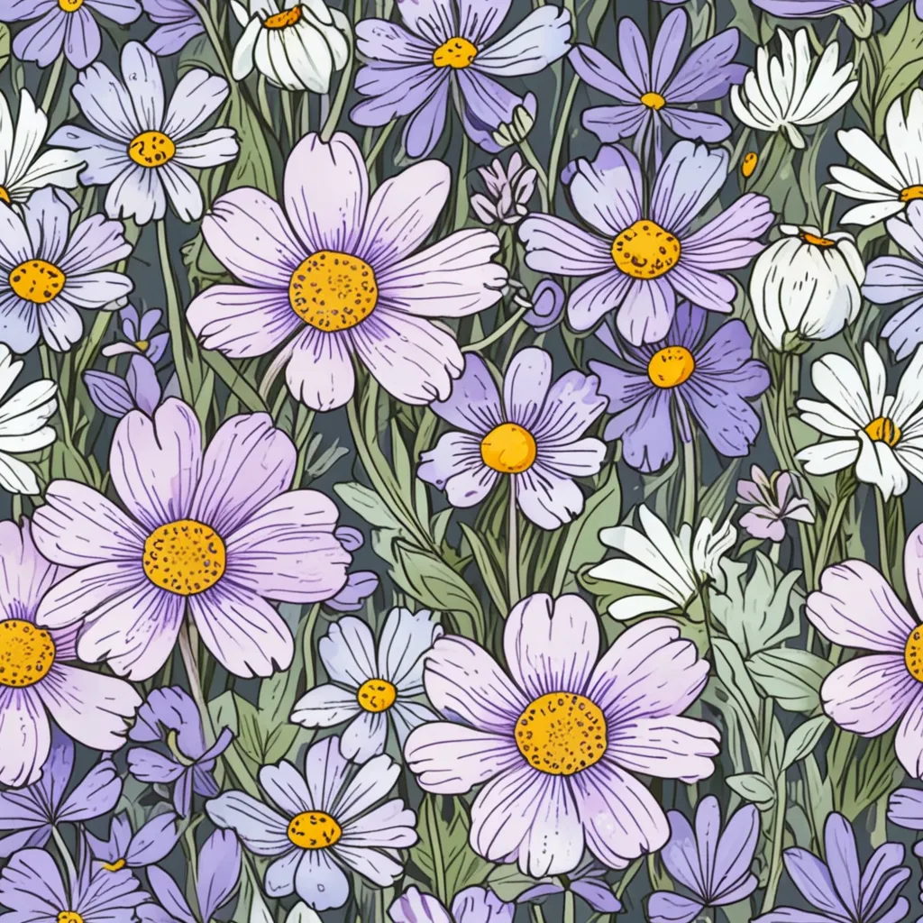 Lilac Cosmos